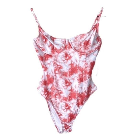 ONIA Isabella Tie Dye One Piece Swim Size Large - Picture 1 of 7